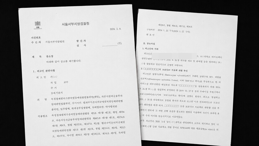 공소장에는 김승원 법무부 장관 후보자가 지인의 부탁을 받고 식품의약품안전처장에게 제넨셀의 코로나19 치료제 임상시험 신청을 신속히 살펴봐 달라는 취지로 연락한 정황이 담겼다. / 시사위크 DB