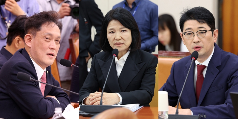 더불어민주당이 김태규·이진숙·주진우 국민의힘 의원의 막말 논란을 집중적으로 부각하며 지지율 반전 모색에 나섰다. / 뉴시스