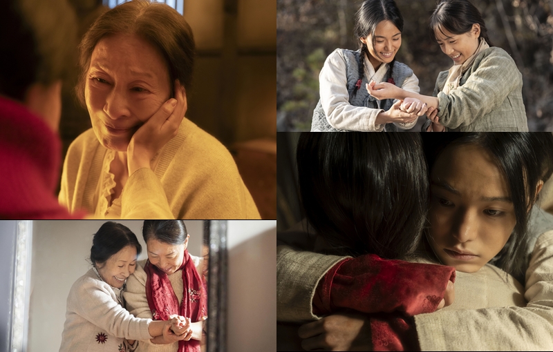 진한 호연을 보여준 김혜자(왼쪽 위)와 최주은(오른쪽 아래). / 플러스엠 엔터테인먼트